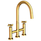 Newport Brass East Linear 1500-5462 — vista de producto — Oro Pulido (PVD)