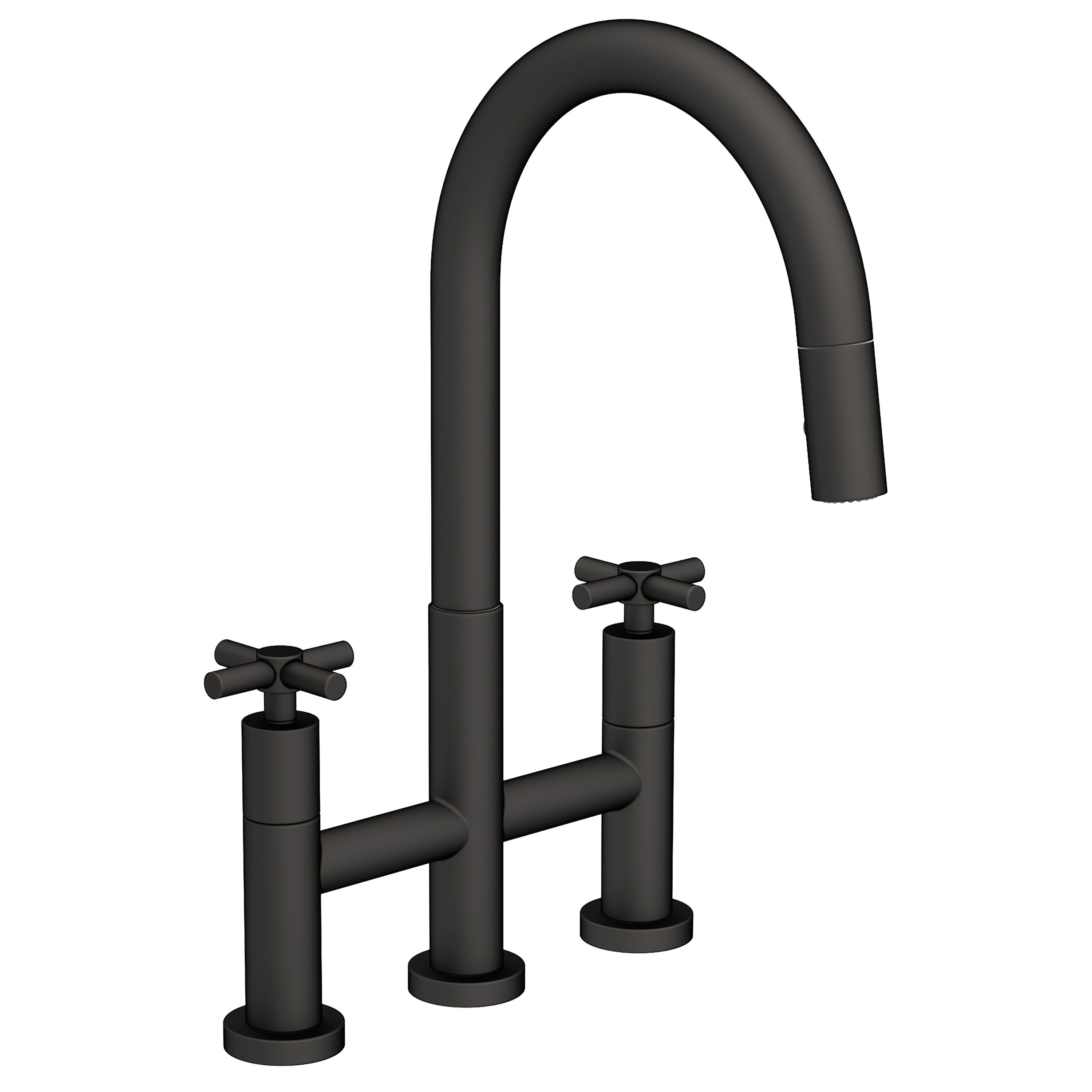 Newport Brass East Linear 1500-5462 — vista de producto — Negro Mate
