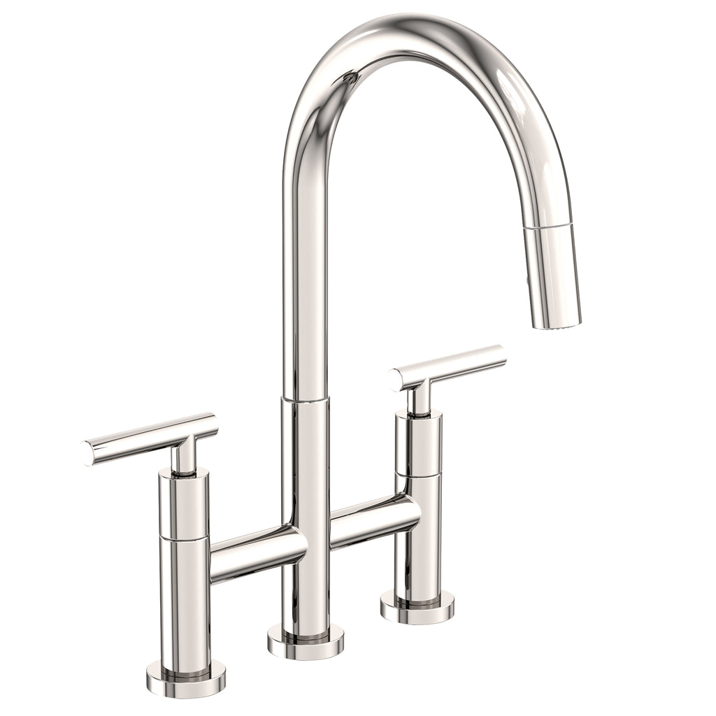Newport Brass East Linear 1500-5463 — vista de producto — Níquel Pulido (Natural)
