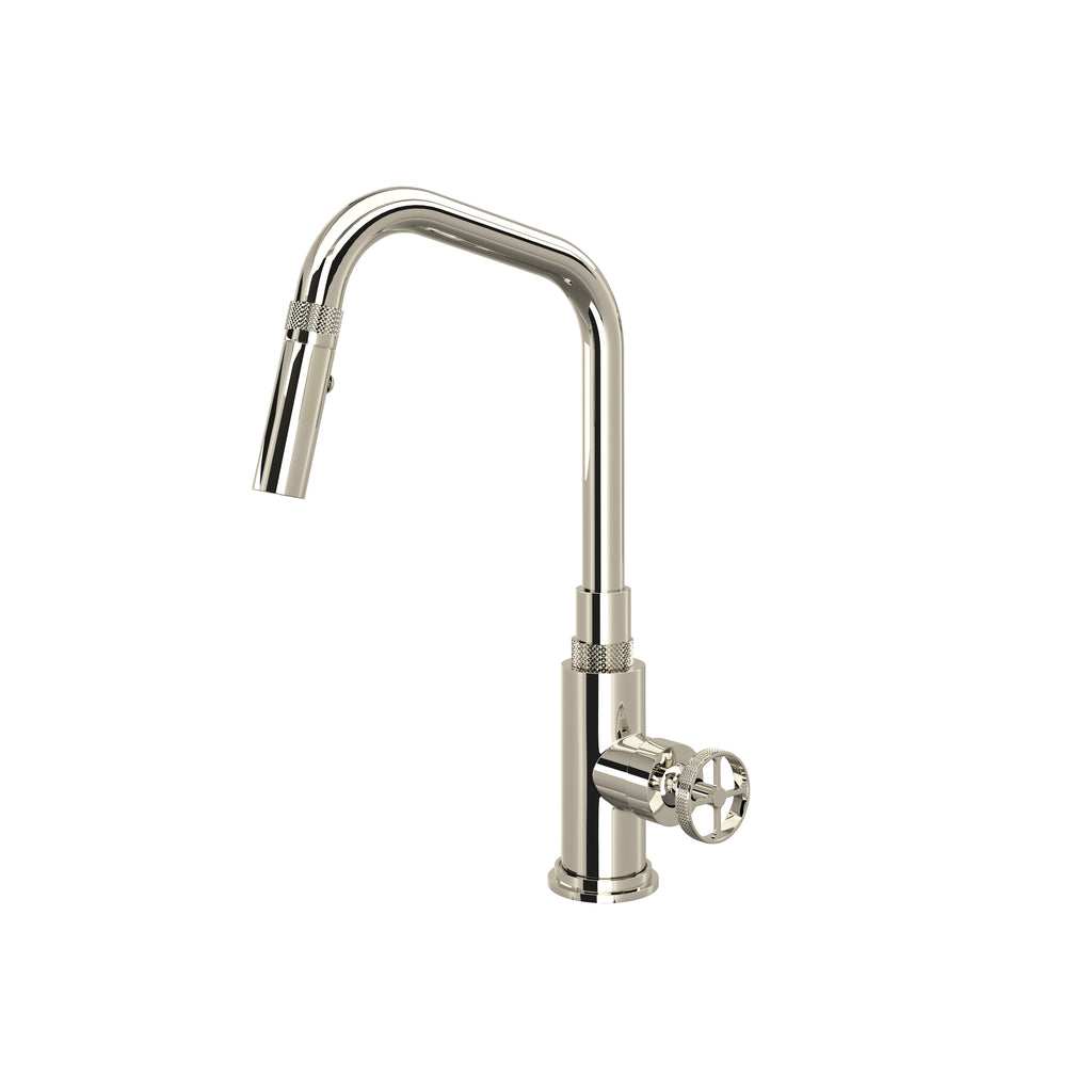 Rohl Campo Mezcladora de Cocina Extraíble - Níquel Pulido