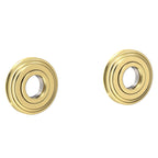Newport Brass Miro 1600-2400 — Anillos Decorativos y Herrajes para Barra de Seguridad — Latón Forever (PVD)