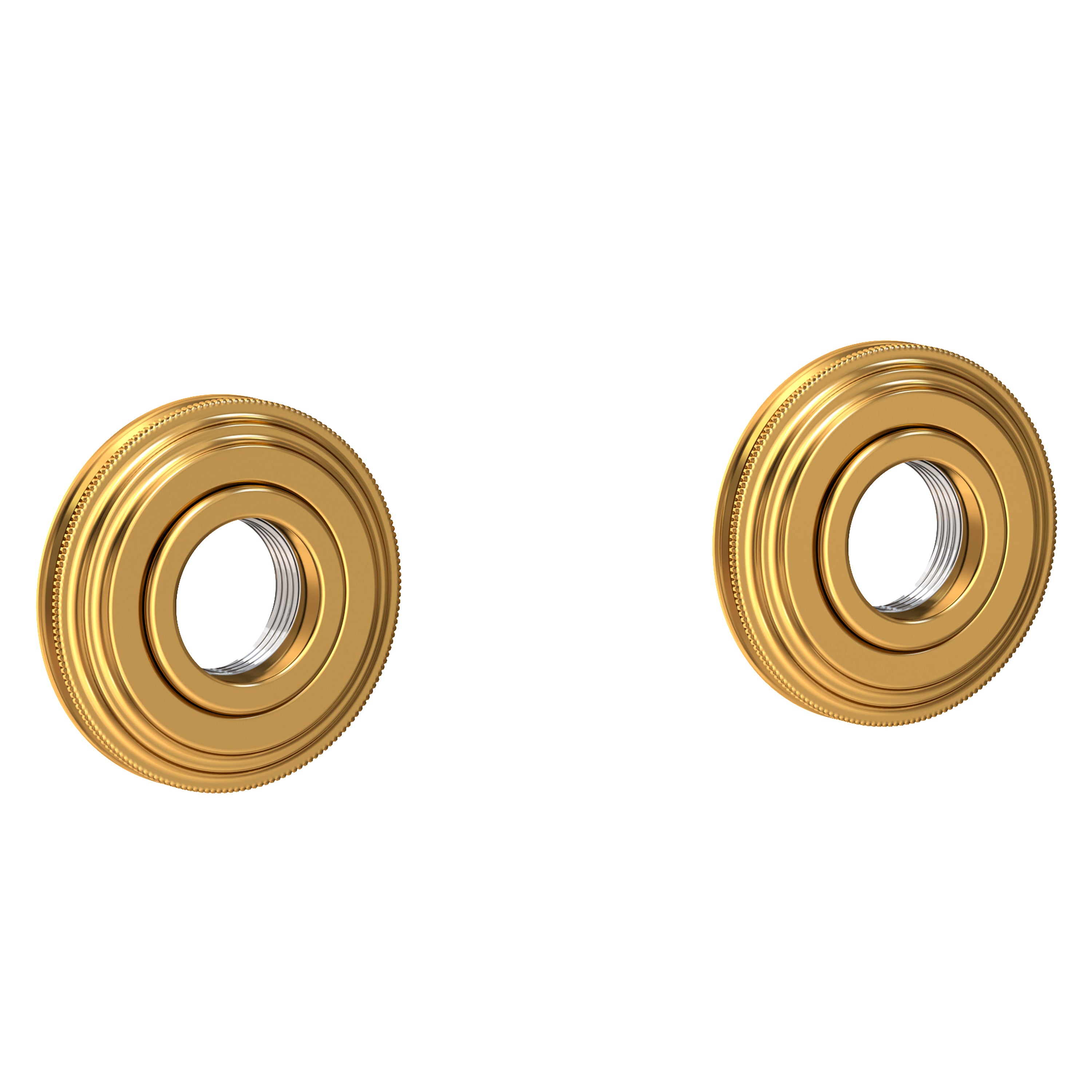 Newport Brass Miro 1600-2400 — Anillos Decorativos y Herrajes para Barra de Seguridad — Latón Envejecido