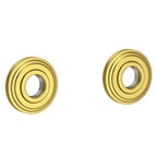 Newport Brass Miro 1600-2400 — Anillos Decorativos y Herrajes para Barra de Seguridad — Latón Satinado (PVD)