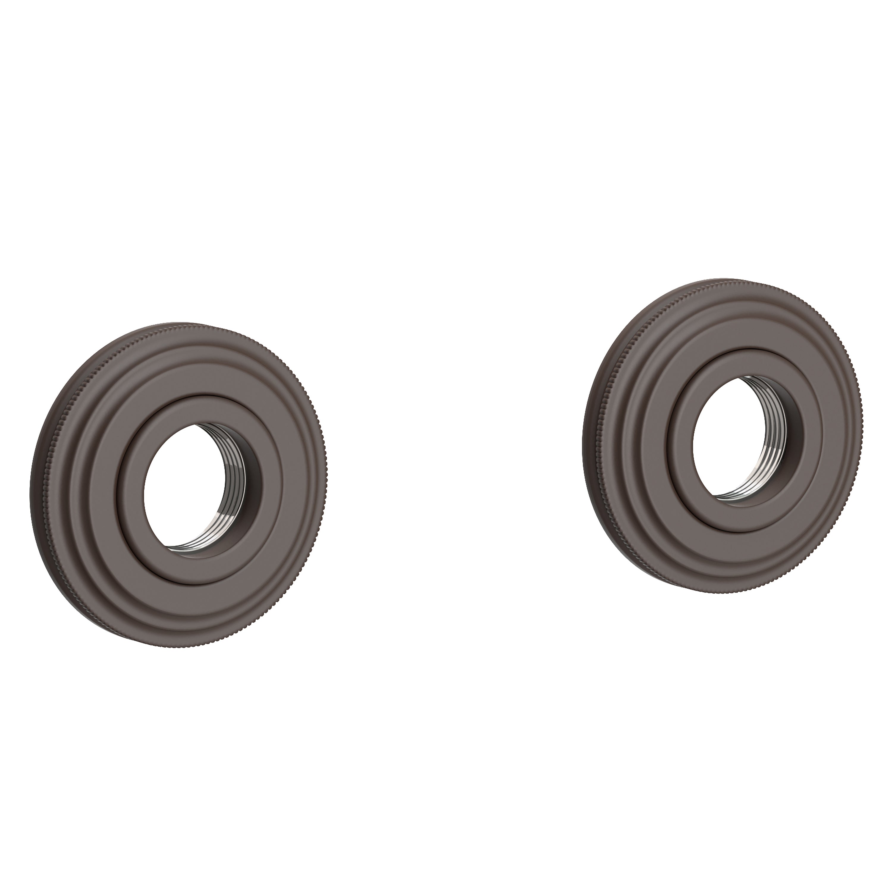 Newport Brass Miro 1600-2400 — Anillos Decorativos y Herrajes para Barra de Seguridad — Bronce Aceitado