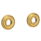 Newport Brass Miro 1600-2400 — Anillos Decorativos y Herrajes para Barra de Seguridad — Bronce Satinado (PVD)