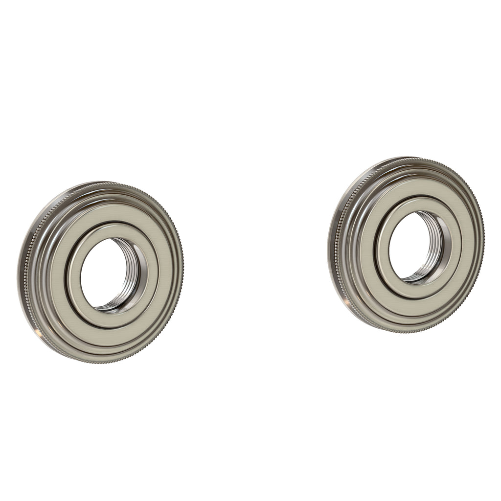 Newport Brass Miro 1600-2400 — Anillos Decorativos y Herrajes para Barra de Seguridad — Níquel Antiguo