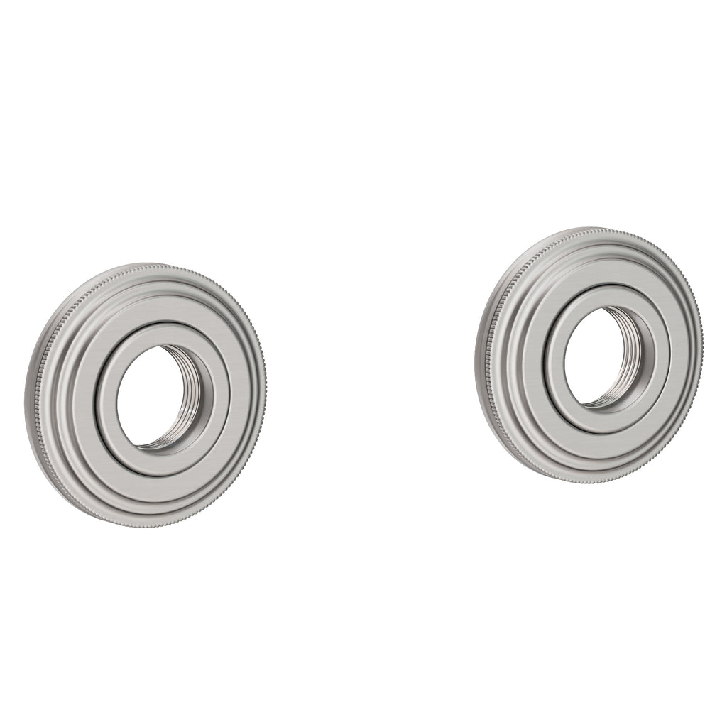 Newport Brass Miro 1600-2400 — Anillos Decorativos y Herrajes para Barra de Seguridad — Acero Inoxidable (PVD)