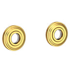 Newport Brass Miro 1600-2400 — Anillos Decorativos y Herrajes para Barra de Seguridad — Oro Pulido (PVD)