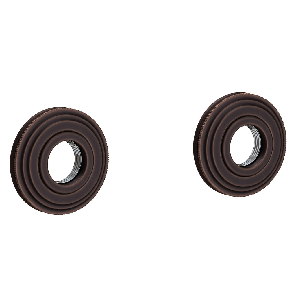 Newport Brass Miro 1600-2400 — Anillos Decorativos y Herrajes para Barra de Seguridad — Bronce Veneciano