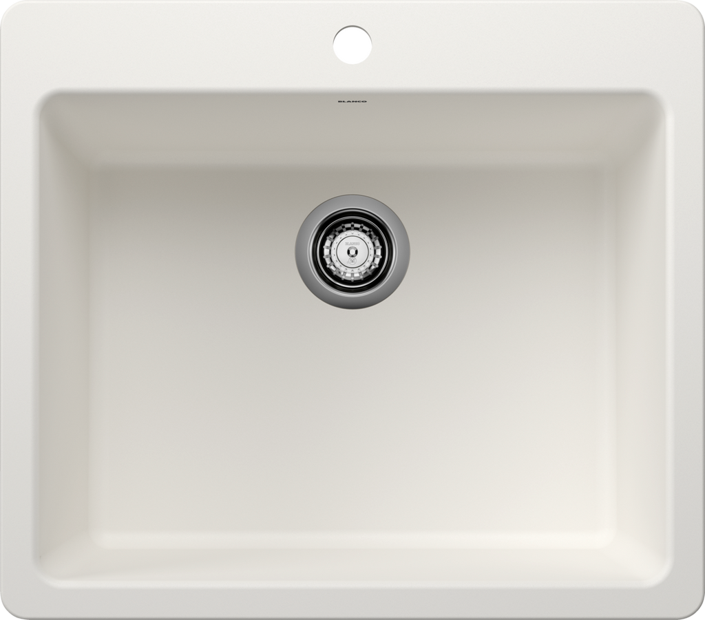 Blanco Liven 25″ Single Bowl Dual Mount — Tarja de Silgranit