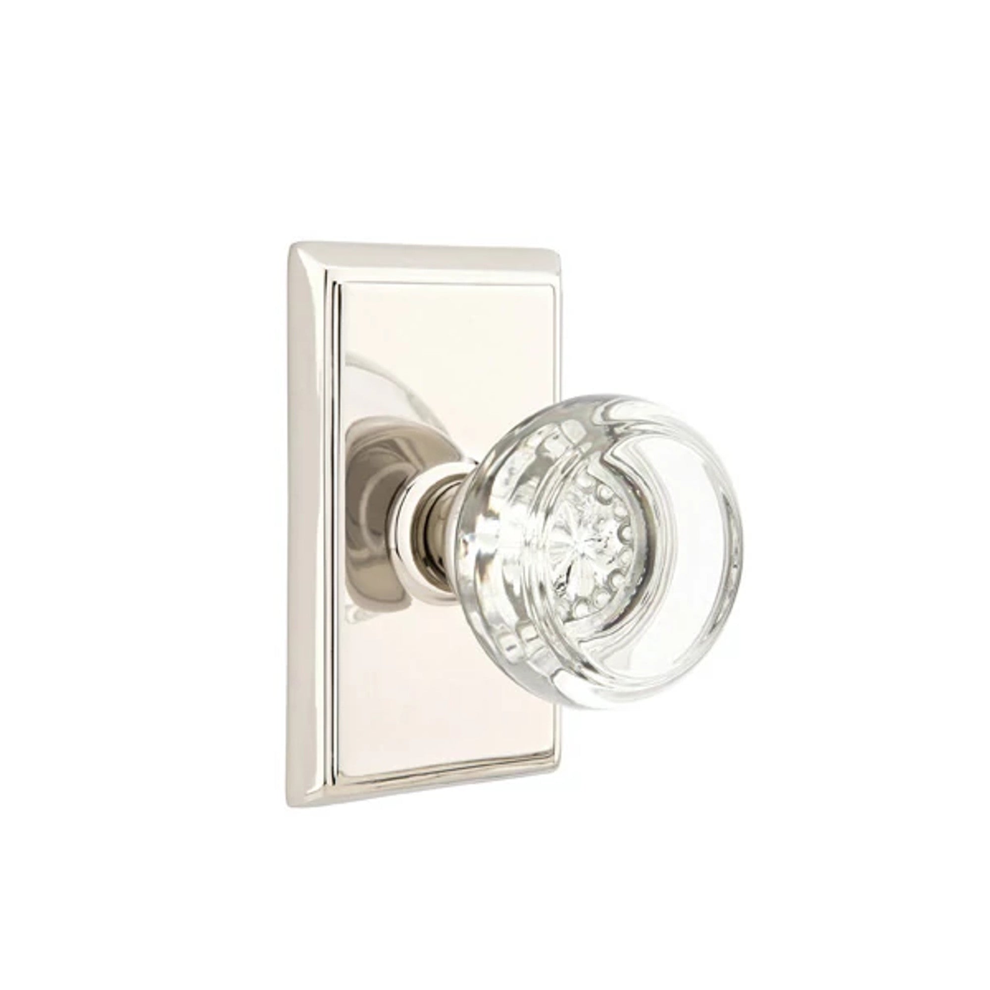 Níquel Pulido · Rectangular Rosette