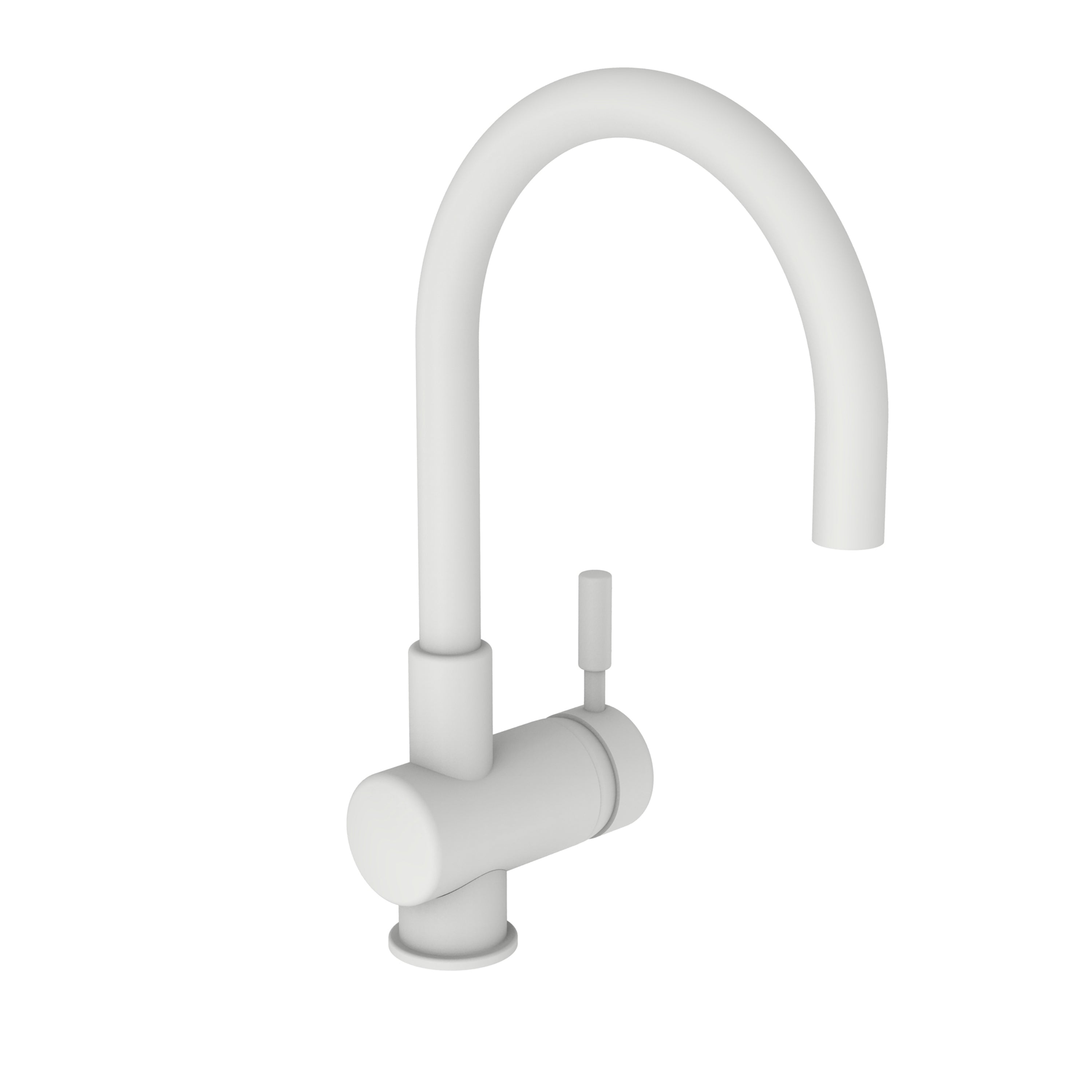 Newport Brass East Linear 2008 — vista de producto — Blanco Mate