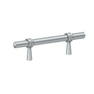 Deltana Jaladera Ajustable 4-3/4" — Cromo Satinado