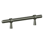Deltana Jaladera Ajustable 6-1/2" — Níquel Antiguo Mate