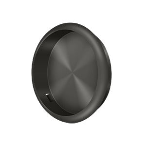Deltana Jaladera Empotrada Redonda 2-1/2" — Bronce Aceitado