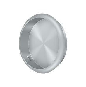 Deltana Jaladera Empotrada Redonda 2-1/2" — Cromo Satinado