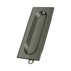 Deltana Jaladera Empotrada Rectangular 3-1/8" — Níquel Antiguo Mate