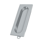 Deltana Jaladera Empotrada Rectangular 3-1/8" — Cromo Satinado