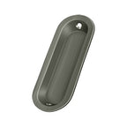 Deltana Jaladera Empotrada Oblonga 3-1/2" — Níquel Antiguo Mate