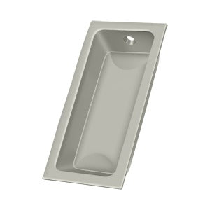 Deltana Jaladera Empotrada Grande 3-5/8" — Níquel Satinado