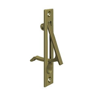Deltana Jaladera de Borde 4" — Latón Antiguo