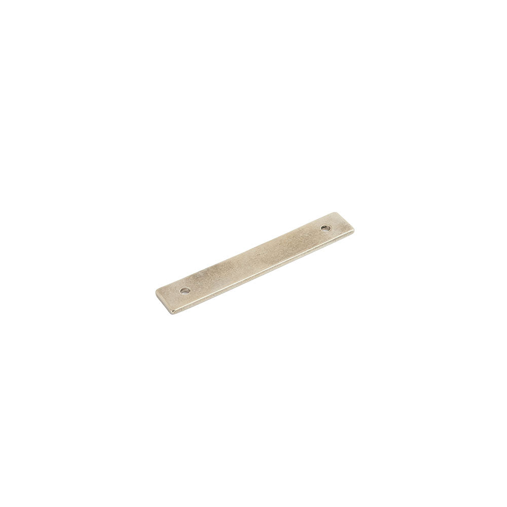 Schaub Jaladera Vinci Backplate — Bronce Blanco Pulido