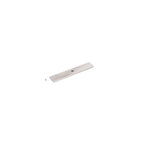 Schaub Perilla Vinci Backplate, 4" — Bronce Blanco Pulido