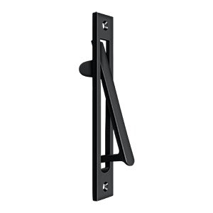 Deltana Jaladera de Borde de Uso Rudo 6-1/4" — Negro Mate