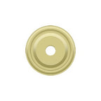 Deltana Placa Base para Perilla 1" — Latón Pulido