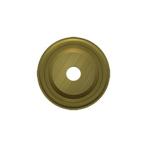 Deltana Placa Base para Perilla 1" — Latón Antiguo