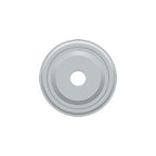 Deltana Placa Base para Perilla 1" — Cromo Satinado