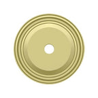 Deltana Placa Base para Perilla 1-1/2" — Latón Pulido