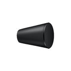 Deltana Perilla Cónica para Gabinete 1" — Negro Mate