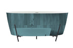 MTI Elena with Cradle en color Azul Laguna — SculptureStone