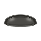 Deltana Jaladera Tipo Concha Alargada 4-1/2" — Bronce Aceitado