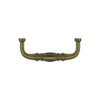 Deltana Jaladera de Alambre Colonial 3" — Latón Antiguo