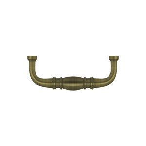 Deltana Jaladera de Alambre Colonial 3" — Latón Antiguo