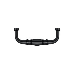 Deltana Jaladera de Alambre Colonial 3" — Negro Mate