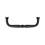 Deltana Jaladera de Alambre Tradicional 3-1/2" — Negro Mate