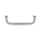 Deltana Jaladera de Alambre Tradicional 3-1/2" — Cromo Satinado