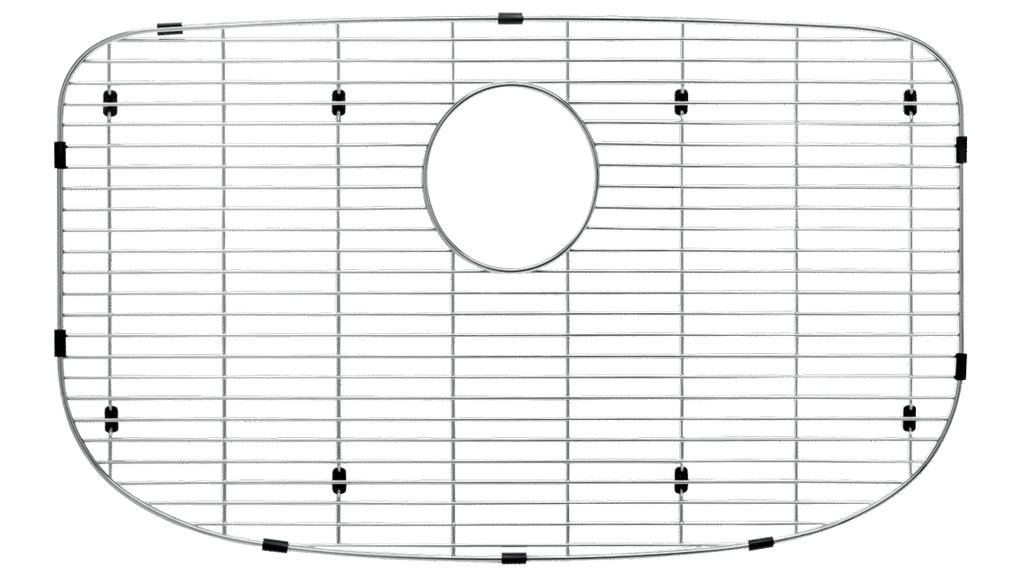 Blanco Rejilla de acero inoxidable — Valea 27″ Single