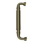 Deltana Jaladera para Puerta sin Roseta 10" — Latón Antiguo