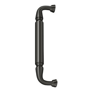 Deltana Jaladera para Puerta sin Roseta 10" — Bronce Aceitado