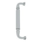Deltana Jaladera para Puerta sin Roseta 10" — Cromo Pulido