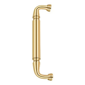 Deltana Jaladera para Puerta sin Roseta 10" — Latón Pulido PVD
