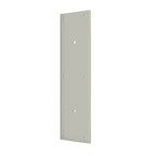 Deltana Placa de Empuje con Jaladera 3-1/2" x 15" — Níquel Satinado