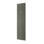 Deltana Placa de Empuje con Jaladera 3-1/2" x 15" — Níquel Antiguo Mate