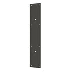 Deltana Placa de Empuje con Jaladera 3-1/2" x 20" — Bronce Aceitado