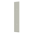 Deltana Placa de Empuje con Jaladera 3-1/2" x 20" — Níquel Satinado