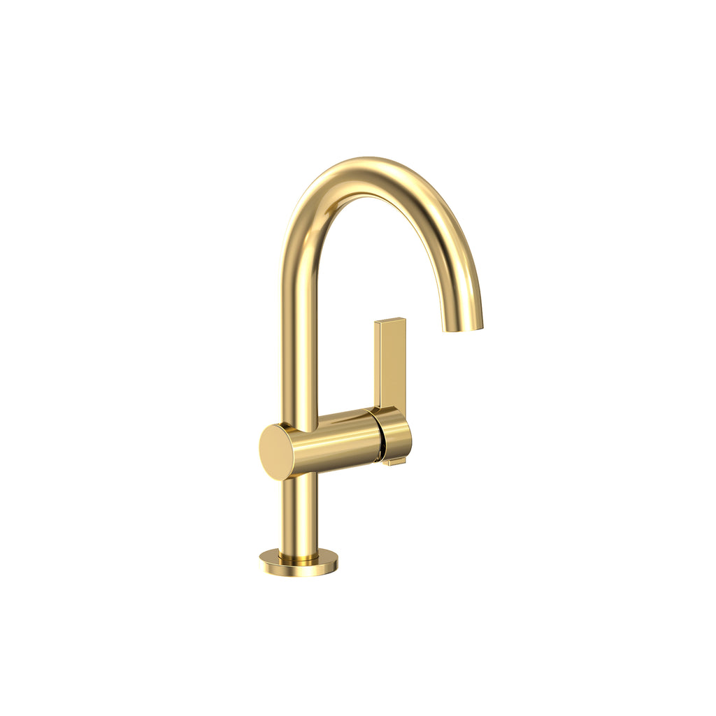 Newport Brass Pavani 2403 — Llave de Lavabo Monomando de Un Orificio — Latón Forever (PVD)